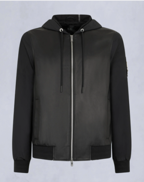 Moose Knuckles RUFUS MIXMEDIA LEDERJACKE